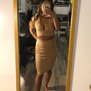 2 Piece Bralet & Skirt Set